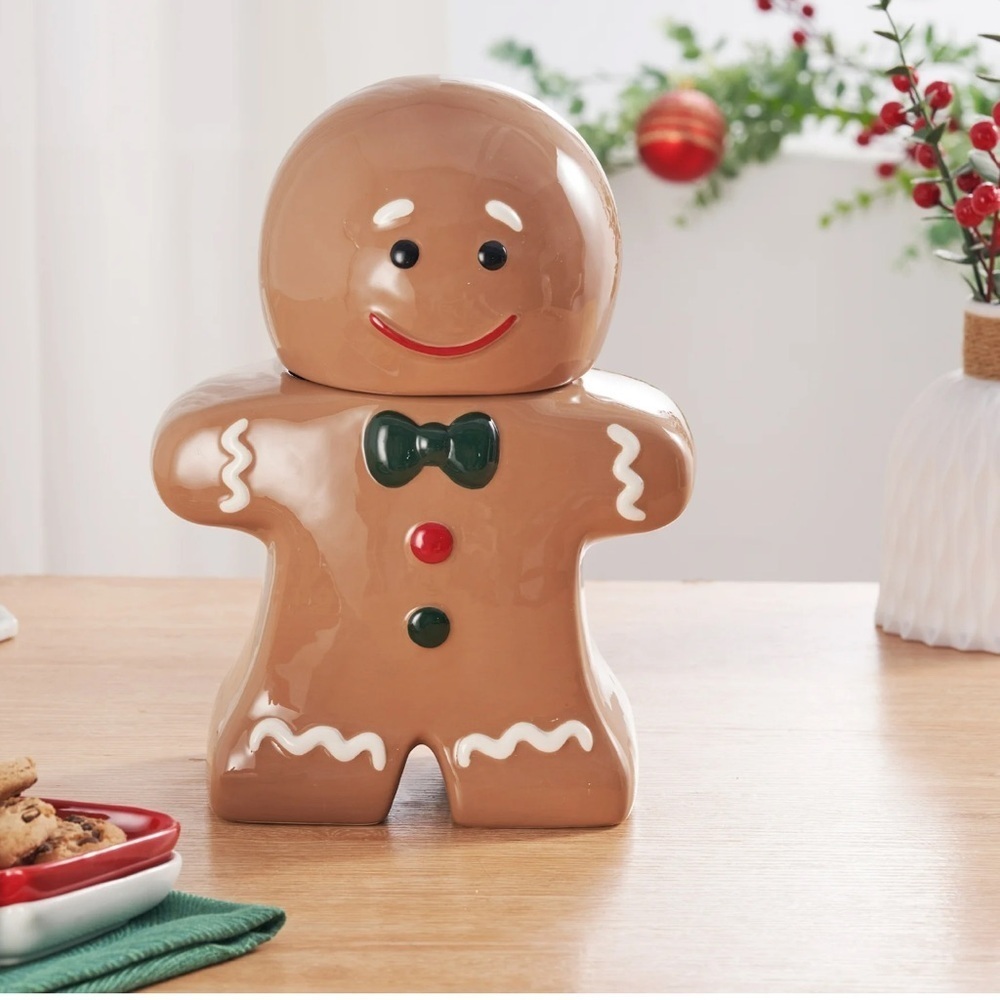 Gingerbread Man Cookie Jar